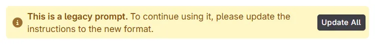 Update all messages